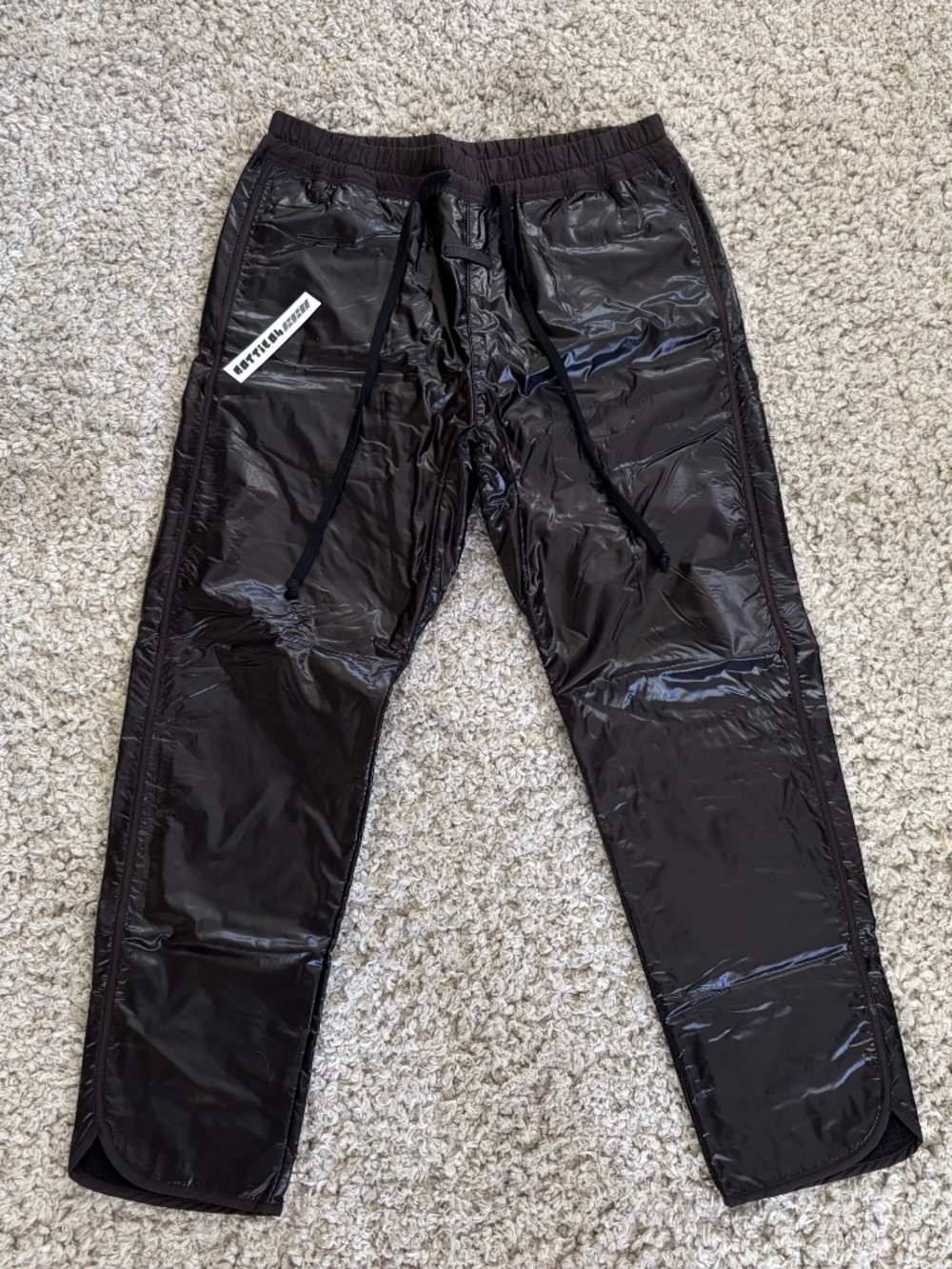 Fear of God 7th Collection "Patent Leather" Pants Small S 2020